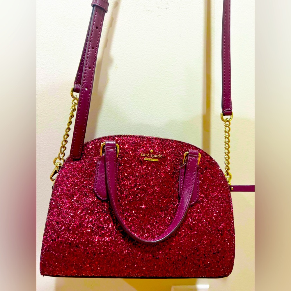 Kate Spade Sparkly Pink Beautiful Medium unique bag